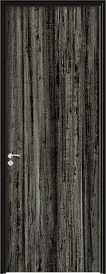 Pintu kayu interior ISO9001 45mm Aluminium Clad Wood Entry Doors