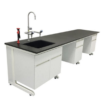 Furnitur Laboratorium Baja Kabinet Resin Epoksi ISO9001