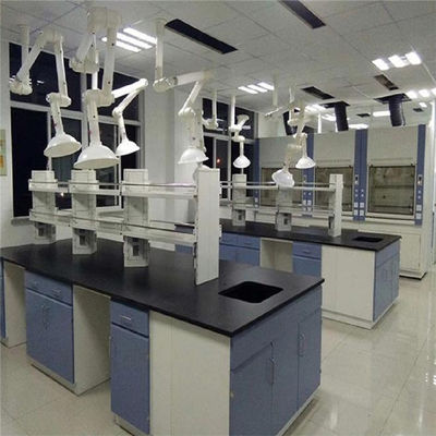 Bangku dan Kabinet Laboratorium DTC 105D, Meja Resin Epoksi L750mm