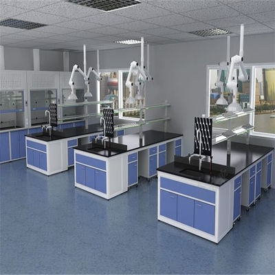 Furnitur Laboratorium Baja Rumah Sakit Epoxy Resin 12.7mm