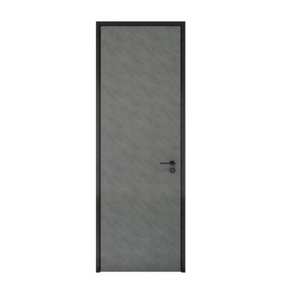 ISO9001 160mm Lebar Pintu Masuk Aluminium Clad Wood Untuk Ruang Kerajinan