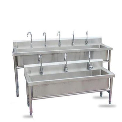 Furnitur Rumah Sakit Stainless Steel Antibakteri 304/201 Dengan Faucet